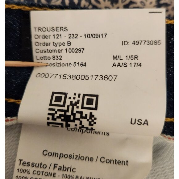 CALVIN KLEIN 1978 Icon Raf Simons Brooke Shields Jeans 1 R/ Pocket 29R RARE NEW - Picture 11 of 16